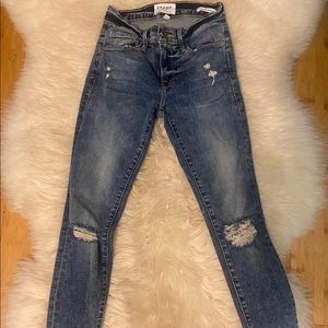 FRAME Le Skinny de Jeanne Crop